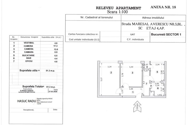 Maresal Averescu nr. 5, Ion Mihalache, Domenii, sector 1